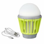 Camping- Lampe a insectes 2 en 1 rechargeable 8,8 x 12,5 cm
