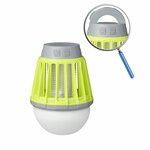 Camping- Lampe a insectes 2 en 1 rechargeable 8,8 x 12,5 cm