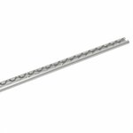 Jeu de rails de reliure en aluminium 2x60cm 6 pieces