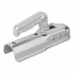 Attelage a boule acier vertical 2 trous rond 50mm 1300kg freine