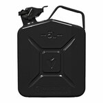 Bidon 5L metal noir homologue UN-TuV/GS