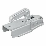 Attelage a boule acier vertical 2 trous carre 70mm 1300kg freine