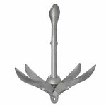 Ancre parapluie 3,2 kg, galvanisee, tete ovoïde