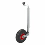 Roue avant jante plastique 48 mm avec pneu PU 260x85 mm