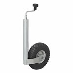 Roue avant jante metal 48mm et pneu pneumatique 260x85mm