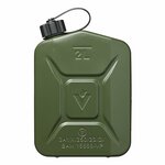 Bidon 2L metal vert homologue ONU