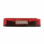 Feu arriere 12V 5 fonctions 107x107mm 8LED sous blister