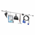 Rail de suspension pour garage camping-car 85 - 165 cm