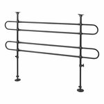 Porte-bagages pour chien 2x2 tubes metalliques