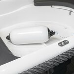 Garde-boue robuste taille 3, 210 x 620 mm, blanc