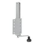 Support de quille reglable pour remorque de bateau 40 x 40 mm, extensible 385-535 mm, 200 kg