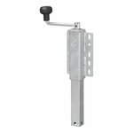 Support de quille reglable pour remorque de bateau 40 x 40 mm, extensible 385-535 mm, 200 kg