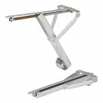 Support d'angle pour caravane compact 500 kg 460 x 195 mm H : 440 mm