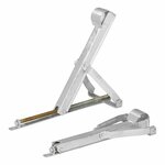 Support d'angle pour caravane compact 500 kg 460 x 195 mm H : 440 mm
