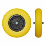 Pneu PU avec jante en plastique 164.00-8 avec axe 20 mm