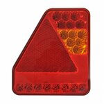 Feu arriere 5 fonctions 208x188mm 22LED gauche UK
