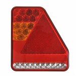 Feu arriere 5 fonctions 208x188mm 22LED droit UK