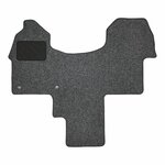 Tapis de sol pour cabine de camping-car Mercedes W907 Sprinter avec propulsion et frein a main a partir de 2018