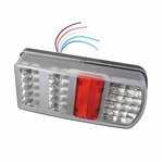 Feu arriere 5 fonctions 225x105mm 43LED droit