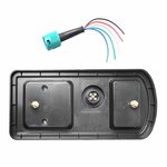 Feu arriere 5 fonctions 225x105mm 43LED droit