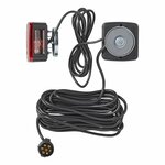 Kit d'eclairage de remorque avec aimants, cable de 7,5 + 2,5 m