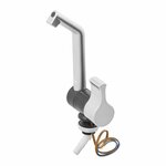 Robinet d'eau froide Style 2000 12V dia 20 mm nickel mat/noir