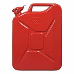 Bidon 20L metal rouge homologue UN-TuV/GS