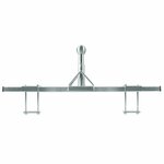 Fixation de timon pour porte-velos (modele bas)