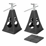 Ensemble de supports en plastique 4 pieces 750 kg/piece