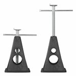Ensemble de supports en plastique 4 pieces 750 kg/piece