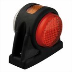 Feu de largeur 12/24V rouge/blanc/orange 101x82mm LED sous blister