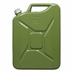 Bidon 20L metal vert avec bouchon a vis magnetique homologue UN-TuV/GS