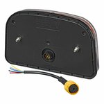 Feu arriere 6 fonctions 240x150mm LED gauche