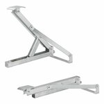 Support d'angle de caravane compact 600 kg pour avant droit et arriere gauche