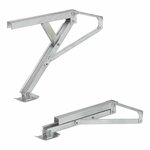 Support d'angle de caravane compact 600 kg pour avant gauche et arriere droit