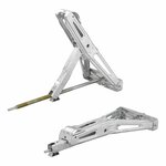 Support d'angle pour caravane 1000 kg 605 x 280 mm H : 470 mm