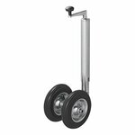 Roue avant double 48 mm avec pneus pleins en PU 200 x 50 mm