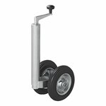 Roue avant double 48 mm avec pneus pleins en PU 200 x 50 mm
