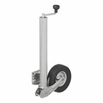 Roue avant 570/60 mm jante metal avec pneu caoutchouc 220 x 65 mm pliable 300 kg