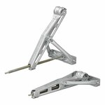 Support d'angle pour caravane 1500 kg 619 x 280 mm H : 498 mm