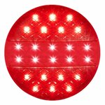 Feu arriere 12/24V 3 fonctions 140mm STF LED sous blister