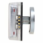 Kit d'eclairage de remorque LED 4F avec aimants 7,5+2,5M cable 13P.