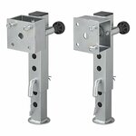 Pied de support 60x60 mm inclinable TL60 D85 SW19 345-445 mm 1300 kg