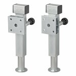 Pied de support 60x60 mm inclinable SF60 D42 SW19 410-655 mm 1300kg