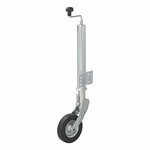 Roue avant jante metal 60mm avec pneu caoutchouc 200x60mm pliable