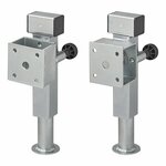 Pied de support 60x60 mm inclinable SF60 D85 SW19 360-595 mm 1350kg