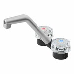 Mitigeur De Luxe diam 20 mm noir/chrome, grand bouton