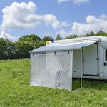 Protection solaire avant pour stores de toit et de mur 280 x 200 cm