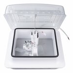 Trappe de toit 280 x 280 mm sans ventilation permanente transparente avec ventilateur