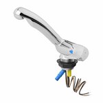 Robinet d'eau froide Keramik Style 12V dia 33 mm chrome sous blister